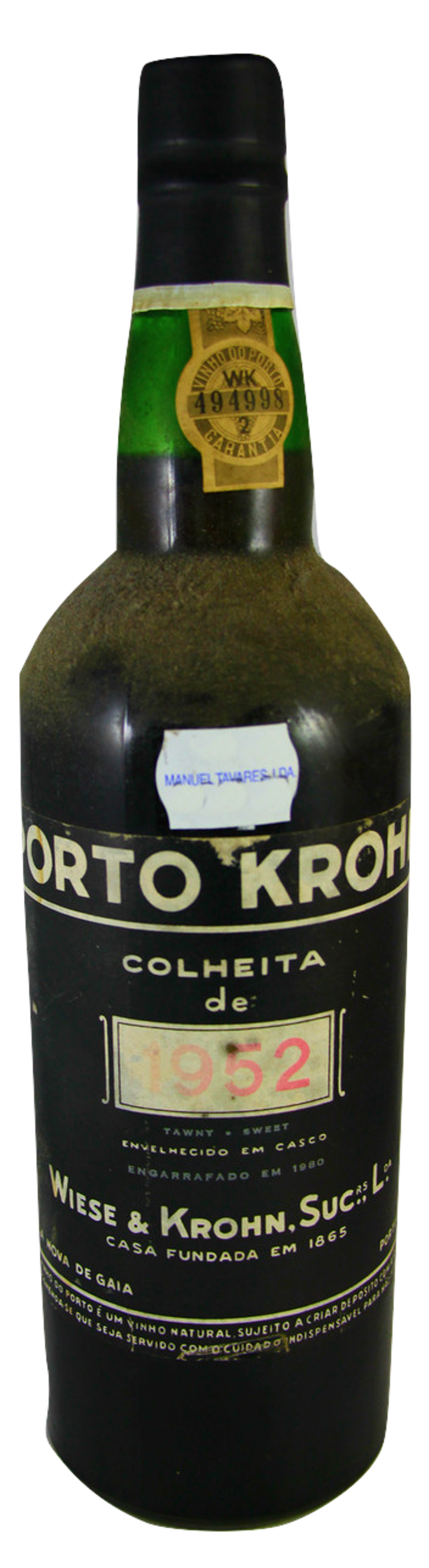 KROHN SINGLE HARVEST 1952
