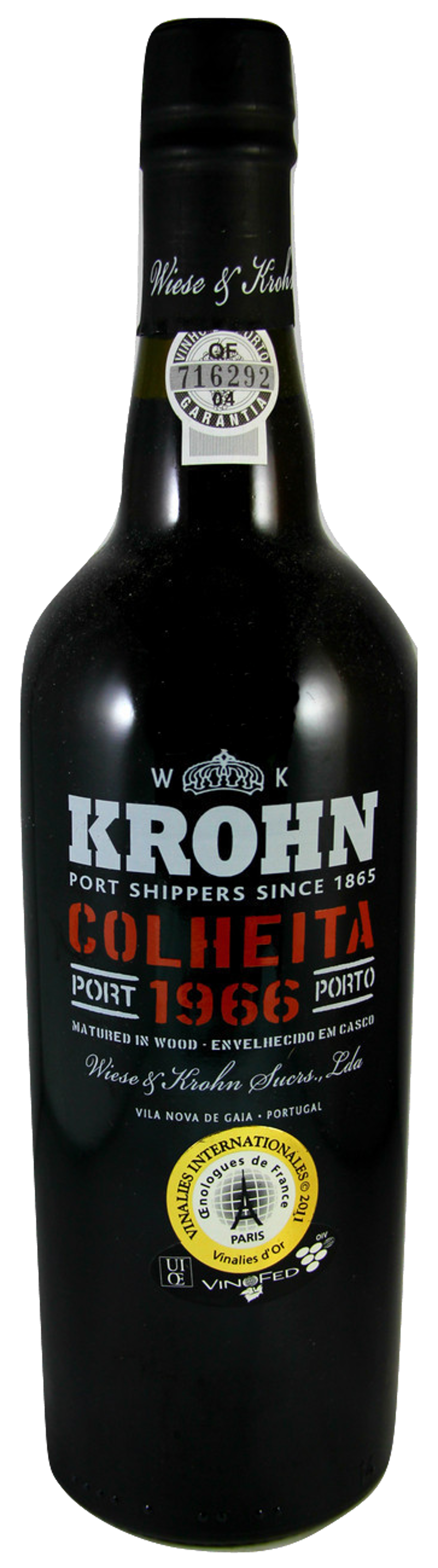 KROHN SINGLE HARVEST 1966