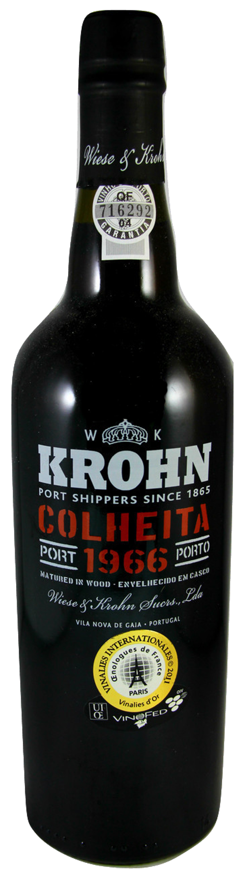 KROHN SINGLE HARVEST 1966