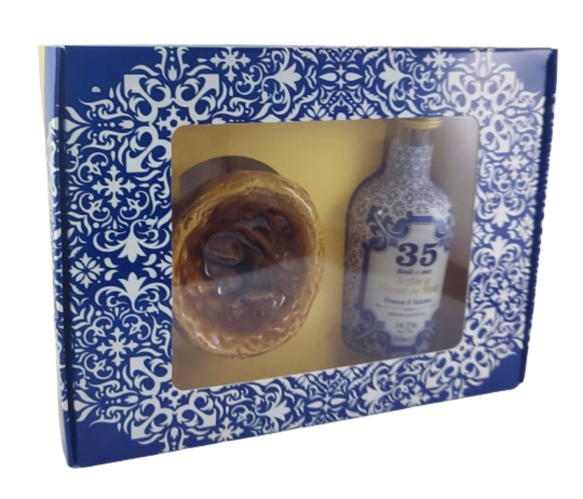 LICOR 35 BOX SET WITH MINIATURE AND CERAMIC 