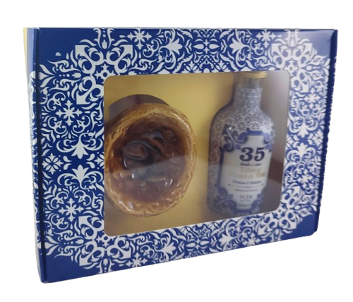 LICOR 35 BOX SET WITH MINIATURE AND CERAMIC 