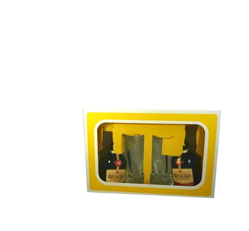 LICOR BEIRÃO PACK 2 MINIATURES & 2 GLASSES