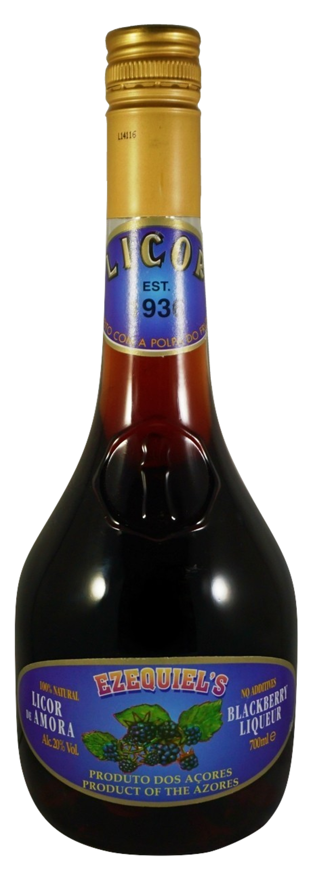 EZEQUIEL BLACKBERRY LIQUOR 