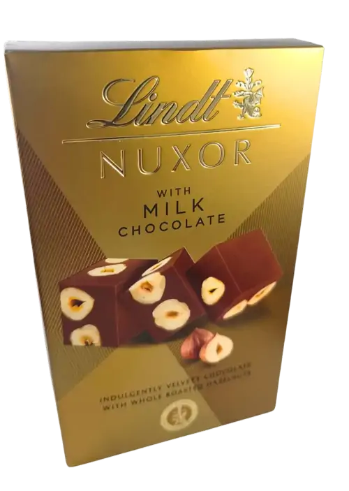 BOMBONS CHOCOLATE DE LEITE COM AVELÃS NUXOR LINDT (150 G)