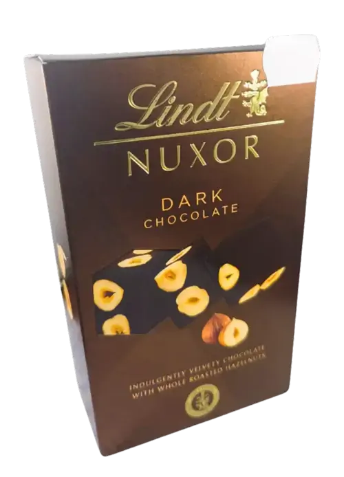 BOMBONS CHOCOLATE NEGRO COM AVELÃS NUXOR LINDT (150 G)