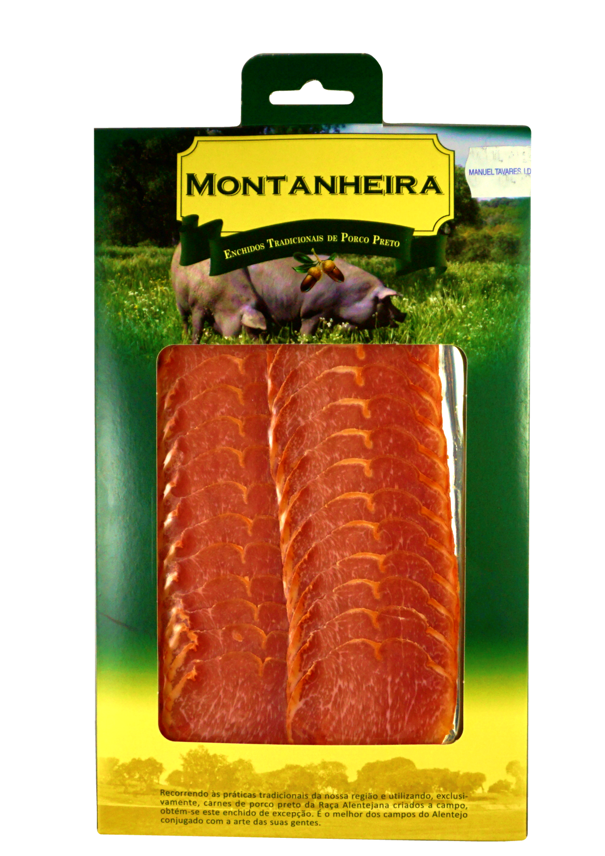 LOMBO DE PORCO PRETO FATIADO MONTANHEIRA