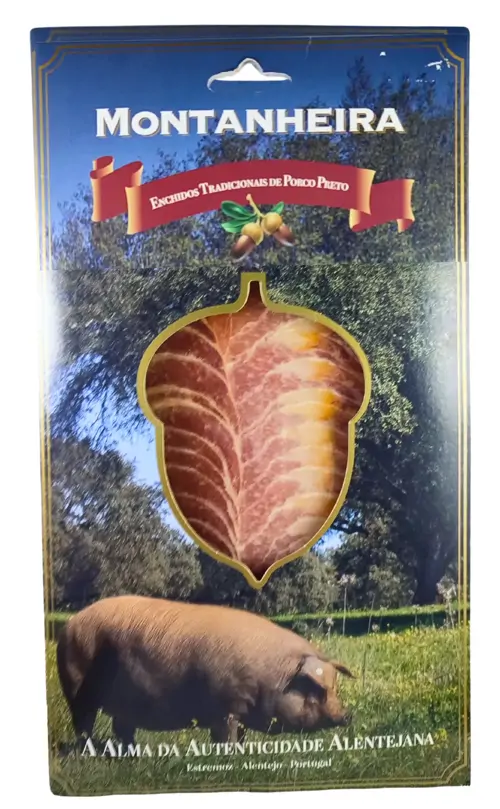 LOMBO DE PORCO PRETO FATIADO MONTANHEIRA