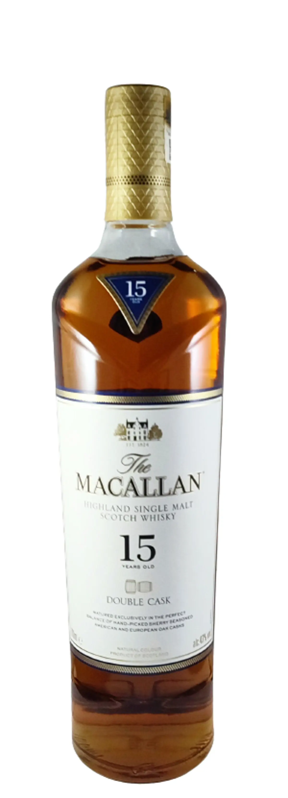 MACALLAN DOUBLE CASK 15 YEAR OLD WHISKY