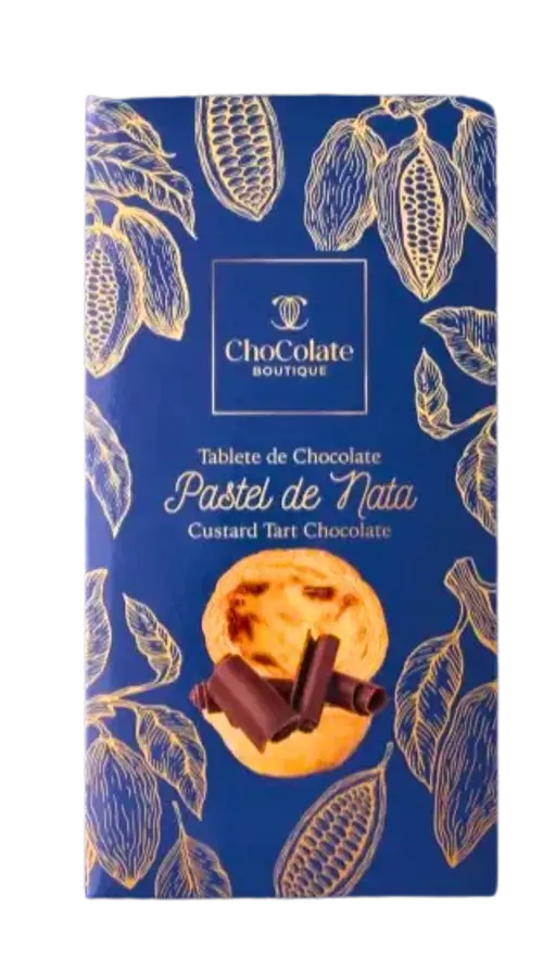 TABLETE DE PASTEL DE NATA - CHOCOLATE BOUTIQUE (100 GR)