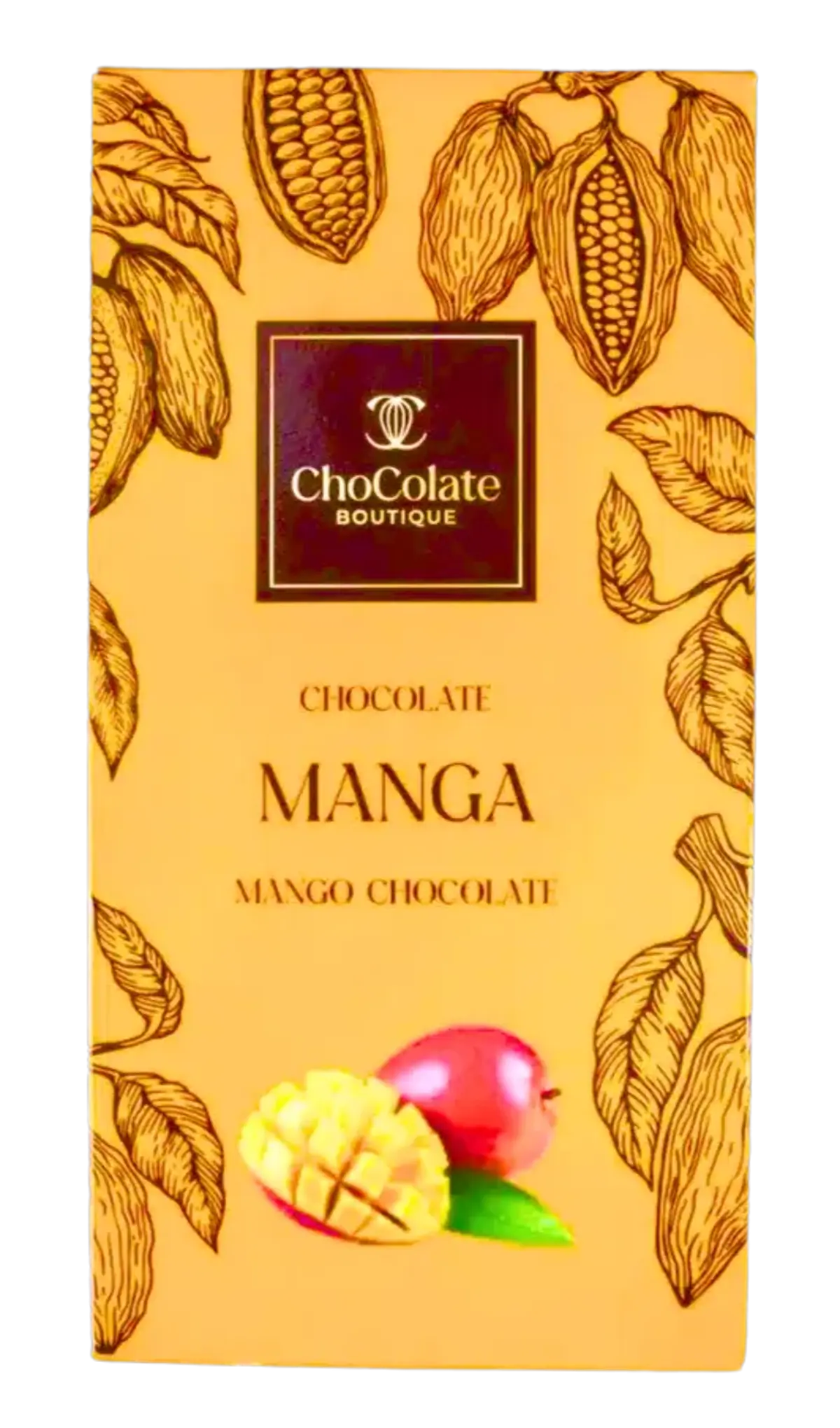 TABLETE CHOCOLATE COM MANGA (90 GR) - CHOCOLATE BOUTIQUE