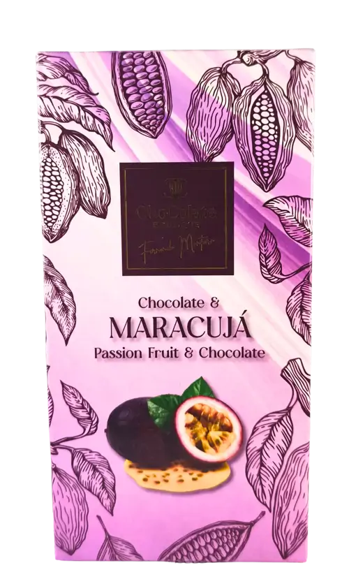 ASSION FRUIT FILLING CHOCOLATE BAR Pby CHOCOLATE BOUTIQUE (90 G)