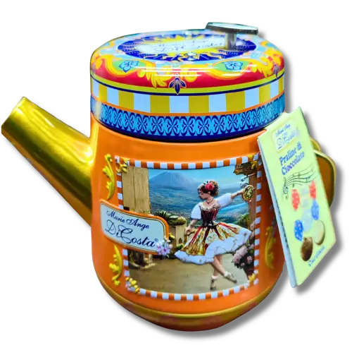 MARIE DICOSTA TEIERA (120G) – TEAPOT‑SHAPED MUSICAL BOX