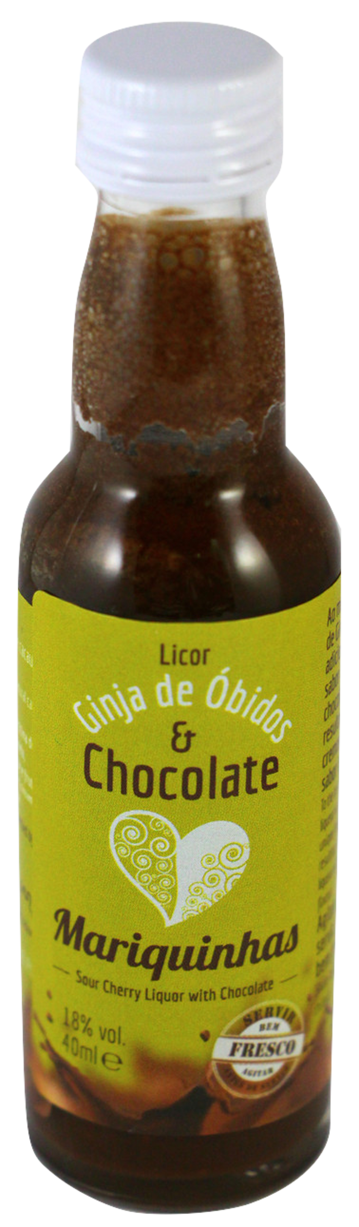 MARIQUINHAS GINJA ÓBIDOS COM CHOCOLATE MINI