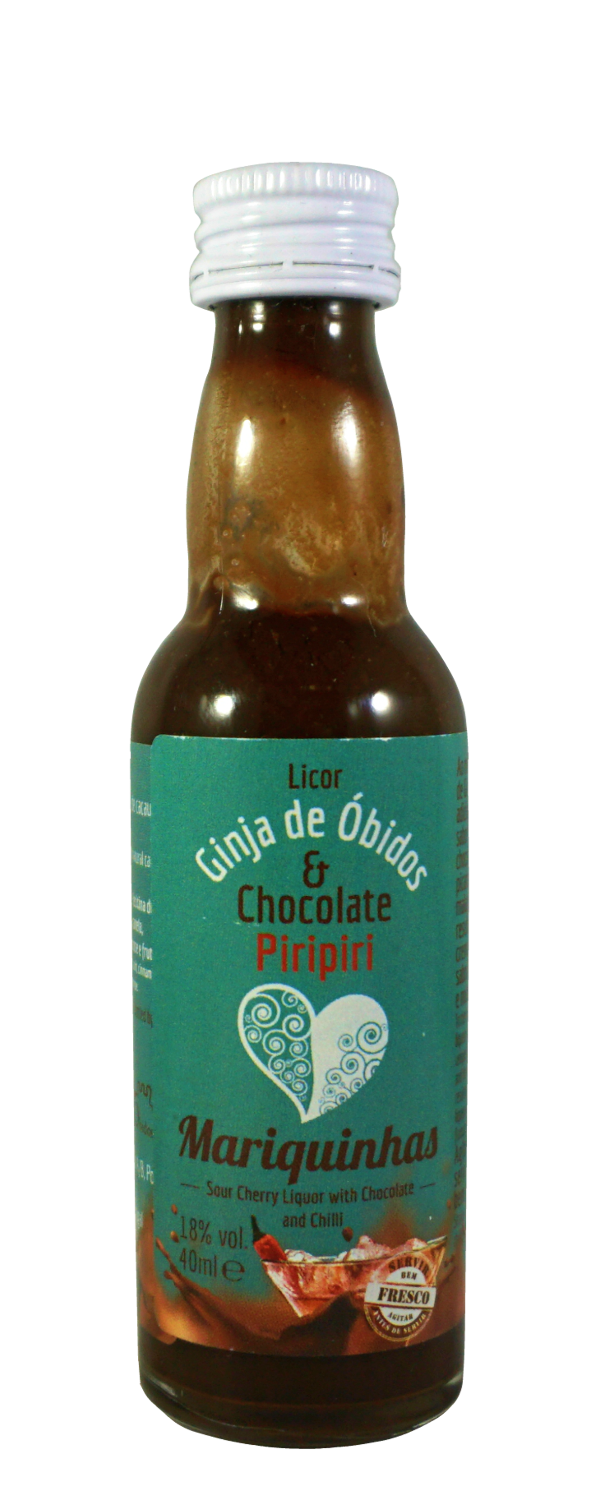 MARIQUINHAS CHERRY LIQUEUR WITH CHOCOLATE AND PIRI-PIRI MINI