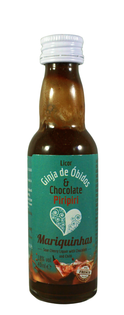 MARIQUINHAS CHERRY LIQUEUR WITH CHOCOLATE AND PIRI-PIRI MINI