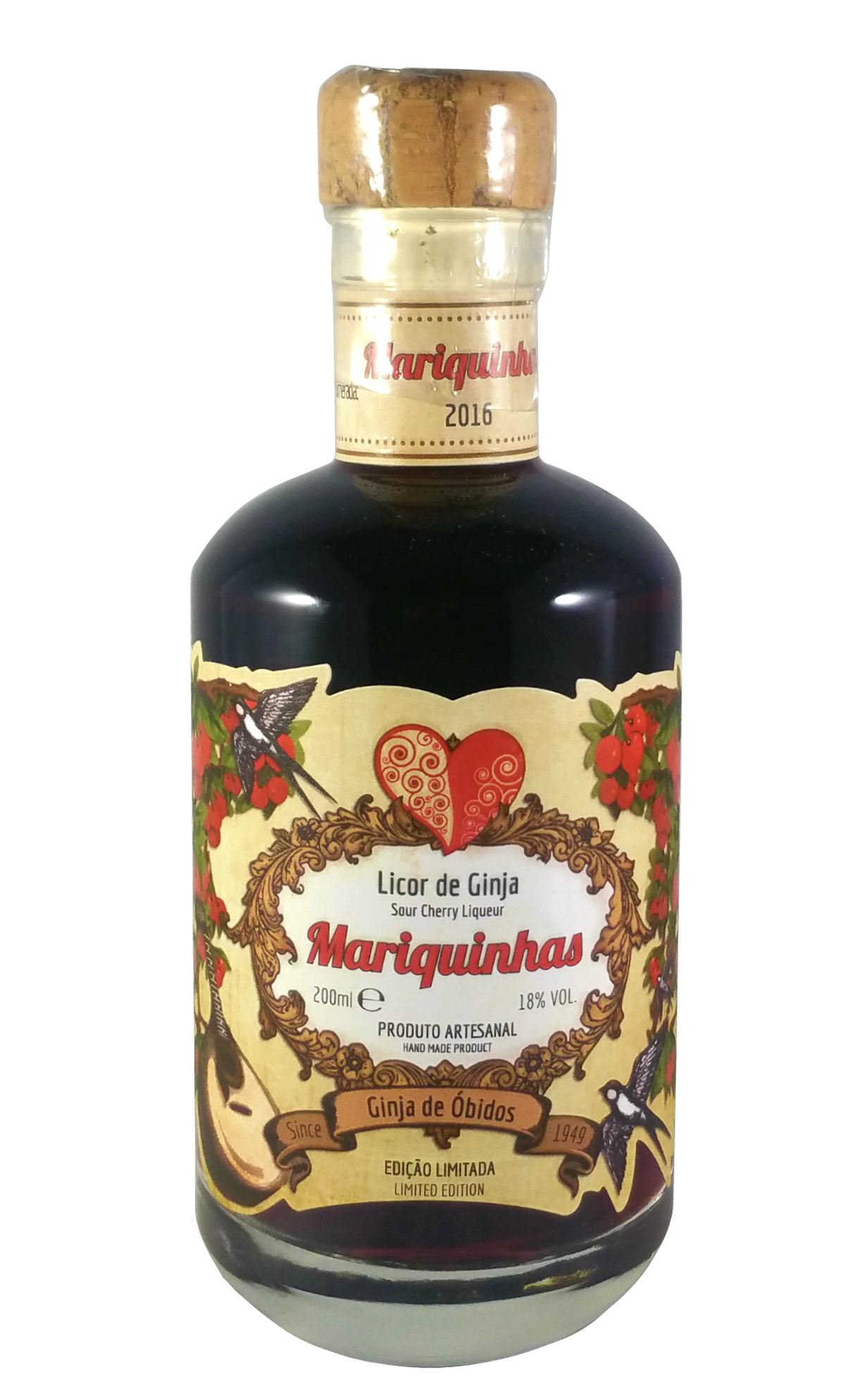 MARIQUINHAS ÓBIDOS CHERRY LIQUEUR (200 ML)