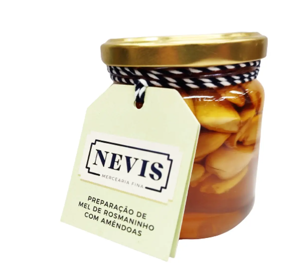 MEL DE ROSMANINHO COM AMÊNDOAS NEVIS