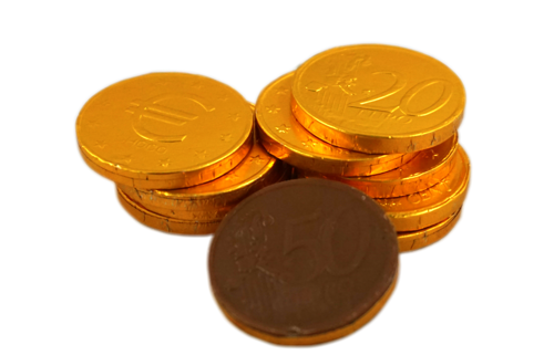 MILK CHOCOLATE COINS