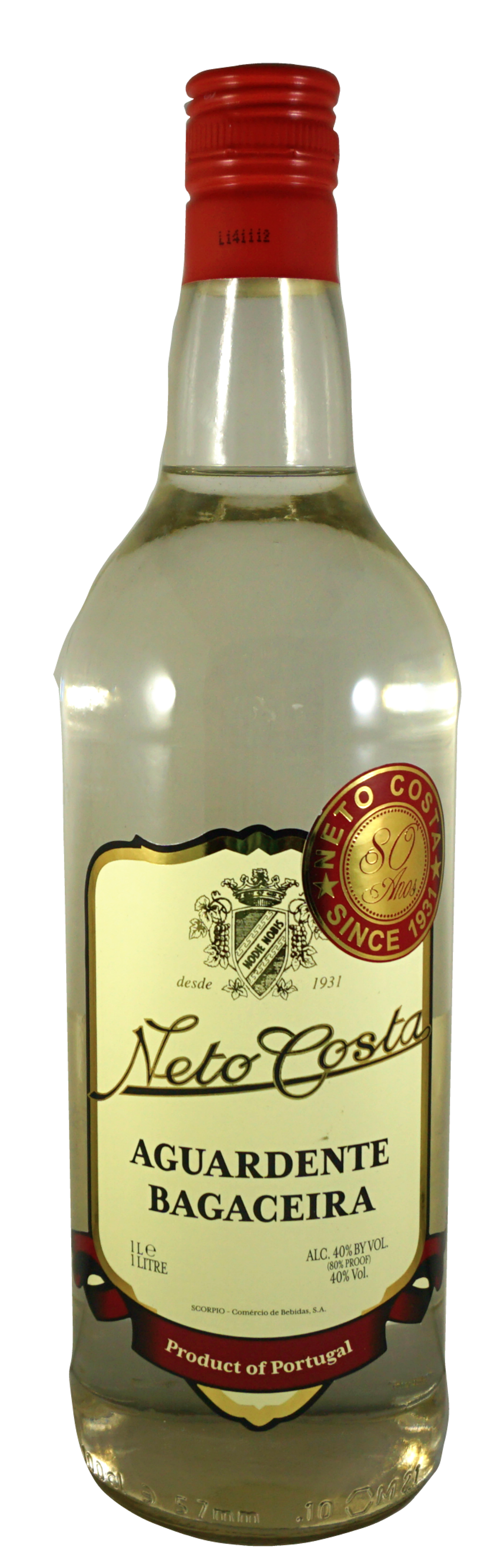 NETO COSTA AGUARDENTE BAGACEIRA