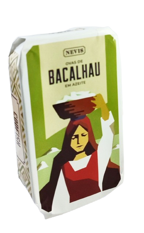 OVAS DE BACALHAU AZEITE NEVIS (120 GR)