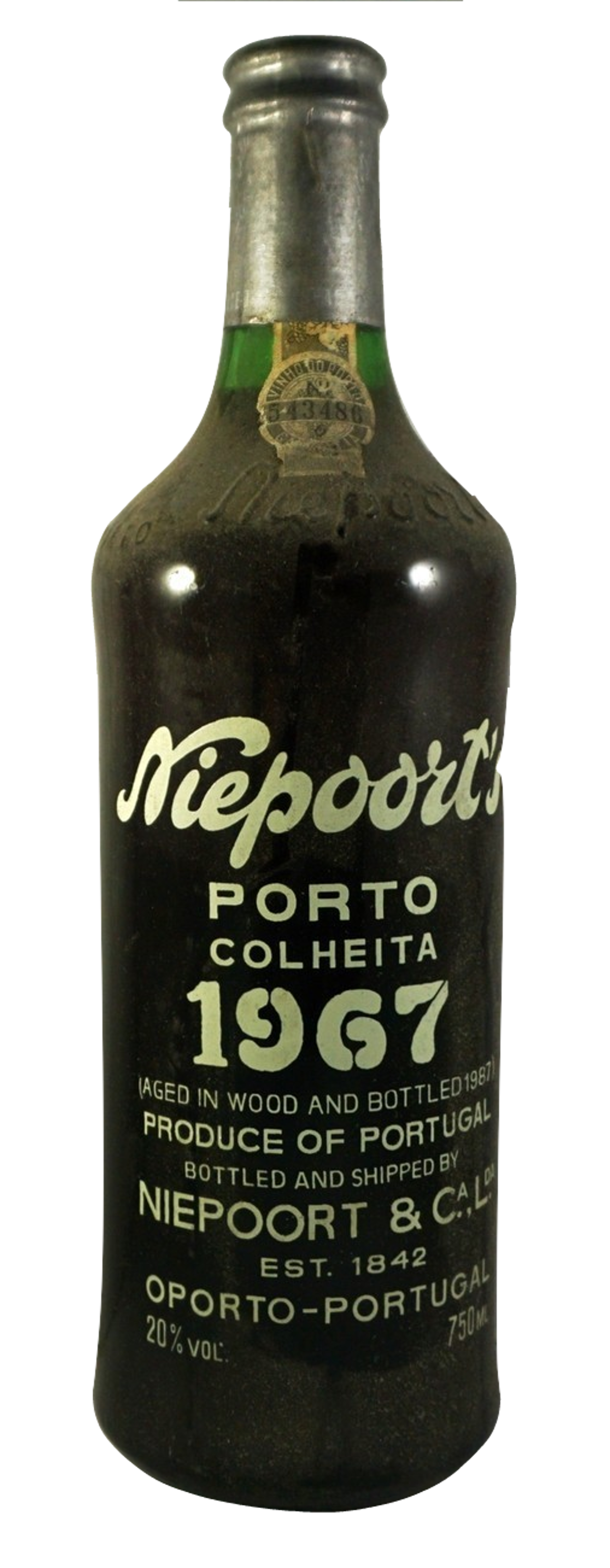 NIEPOORT SINGLE HARVEST 1967