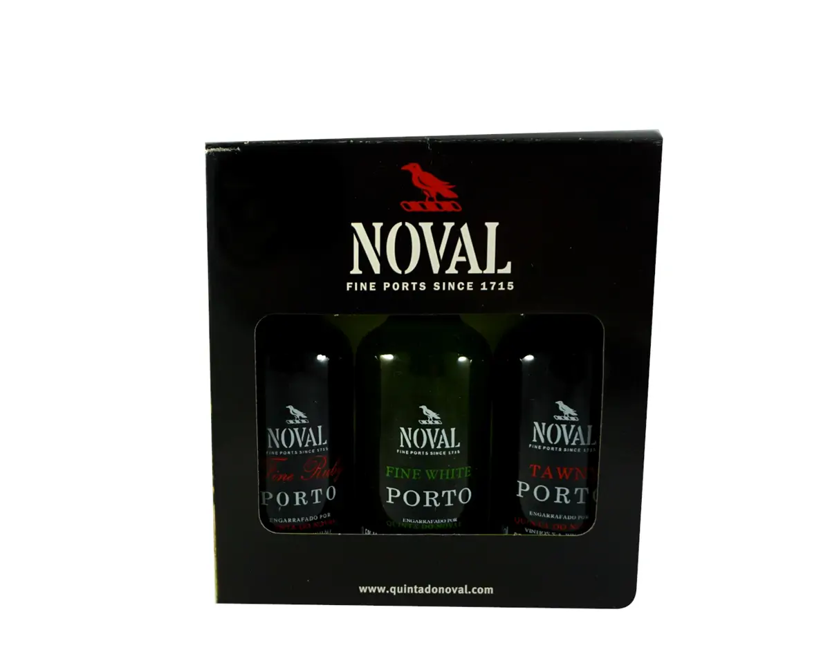 NOVAL SET 3 MINIATURES PORT WINE (50 ML)