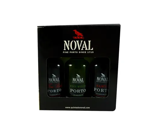 NOVAL SET 3 MINIATURES PORT WINE (50 ML)