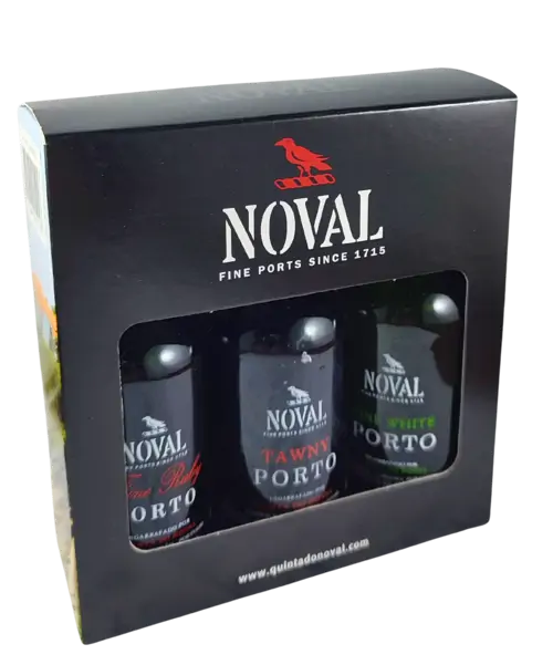 NOVAL CONJUNTO 3 MINIATURAS VINHO DO PORTO (50 ML)