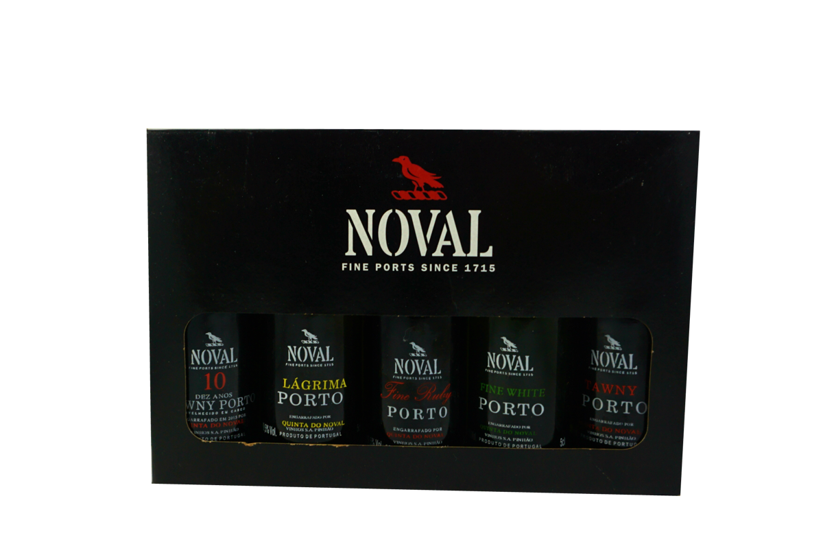 NOVAL SET 5 MINIATURES PORT WINE (50 ML)