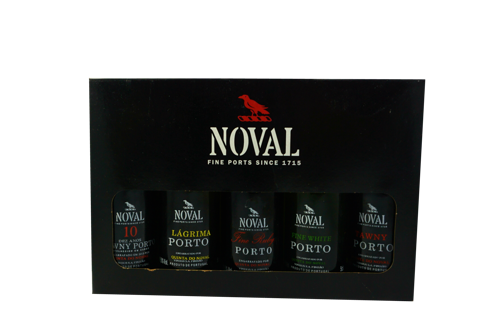 NOVAL SET 5 MINIATURES PORT WINE (50 ML)