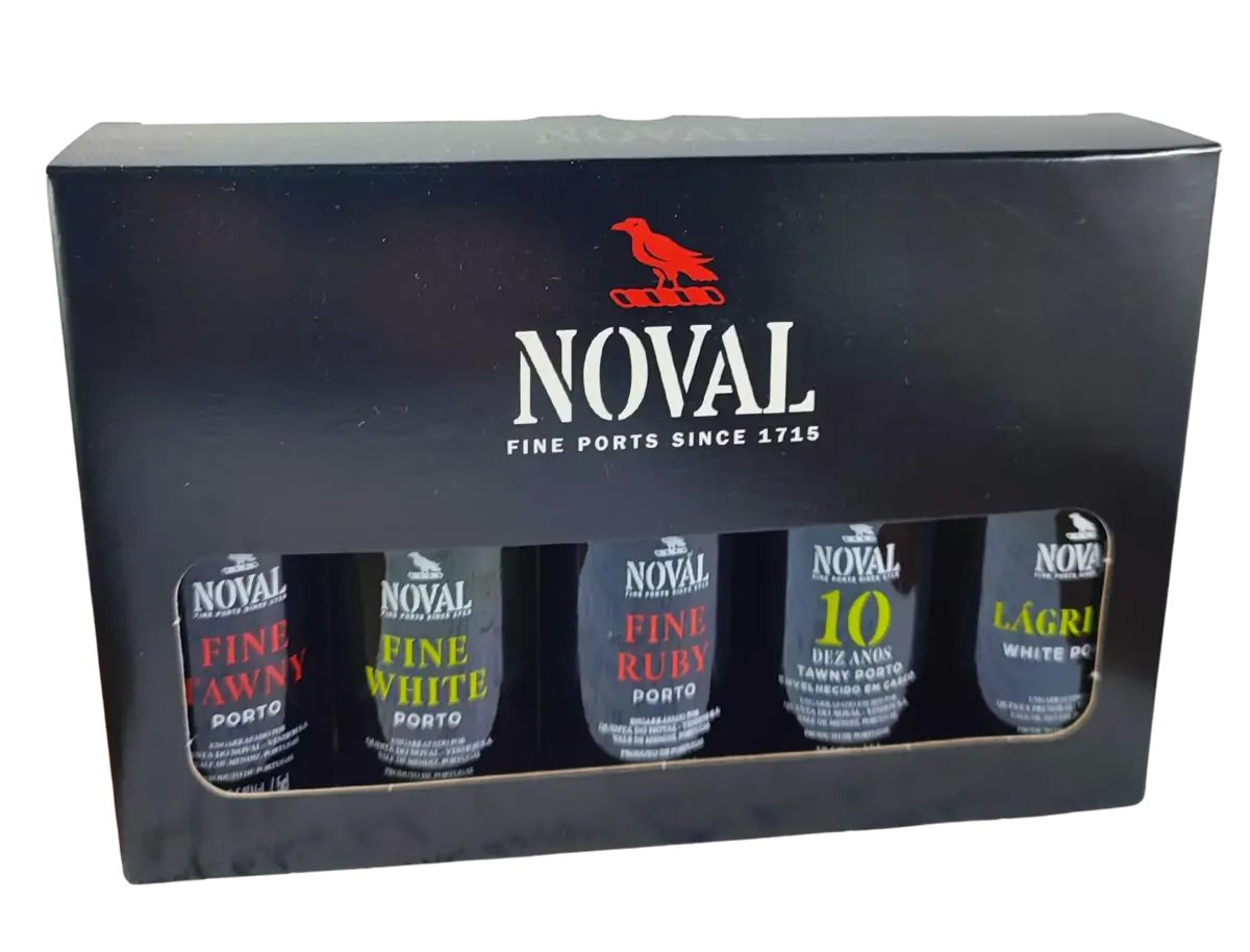 NOVAL SET 5 MINIATURES PORT WINE (50 ML)