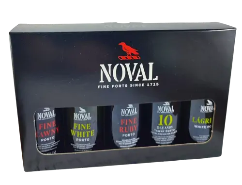 NOVAL SET 5 MINIATURES PORT WINE (50 ML)