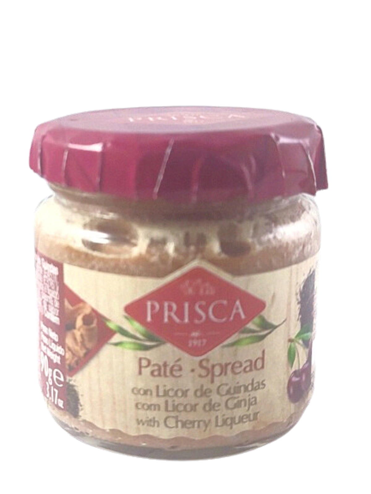 PATÉ COM LICOR DE GINJA