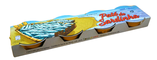 PATÉ DE SARDINHA (CONJUNTO DE 4)