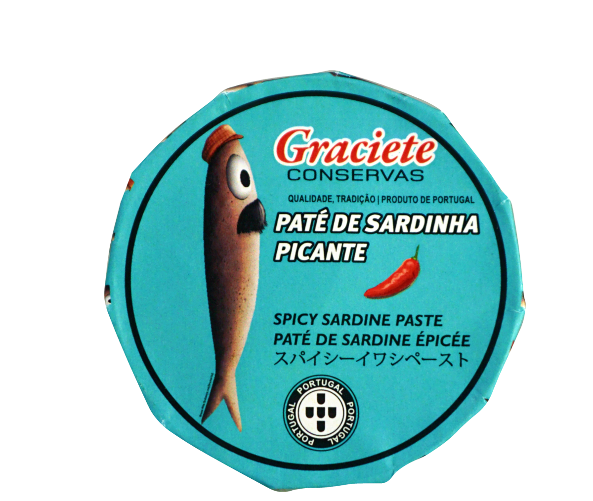 PATÉ DE SARDINHA PICANTE GRACIETE