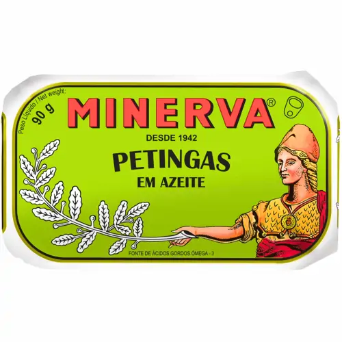 PETINGA EM AZEITE MINERVA