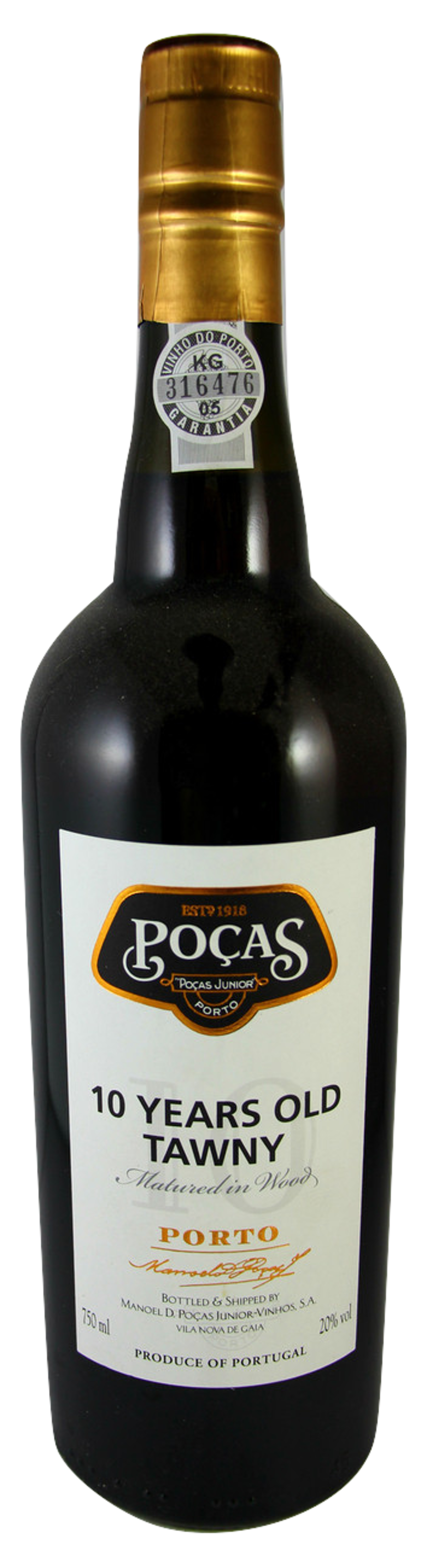 POÇAS 10 ANOS TAWNY