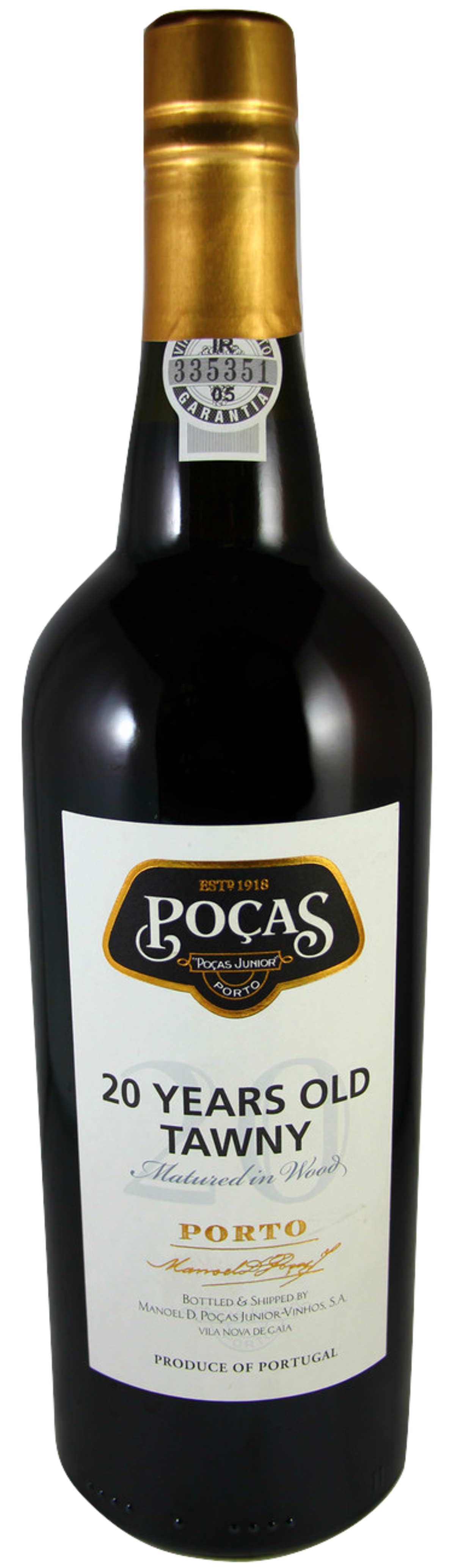 POÇAS 20 YEARS TAWNY