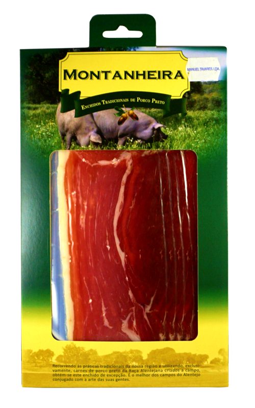 PRESUNTO DE PORCO PRETO FATIADO MONTANHEIRA