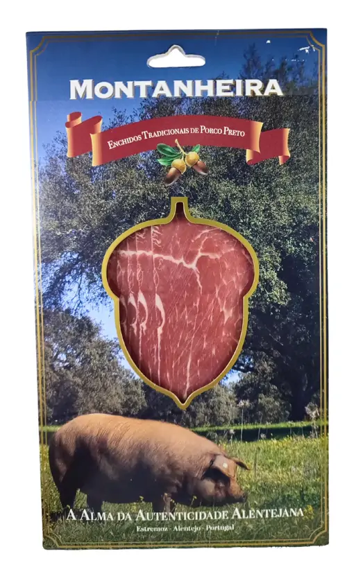 PRESUNTO DE PORCO PRETO FATIADO MONTANHEIRA