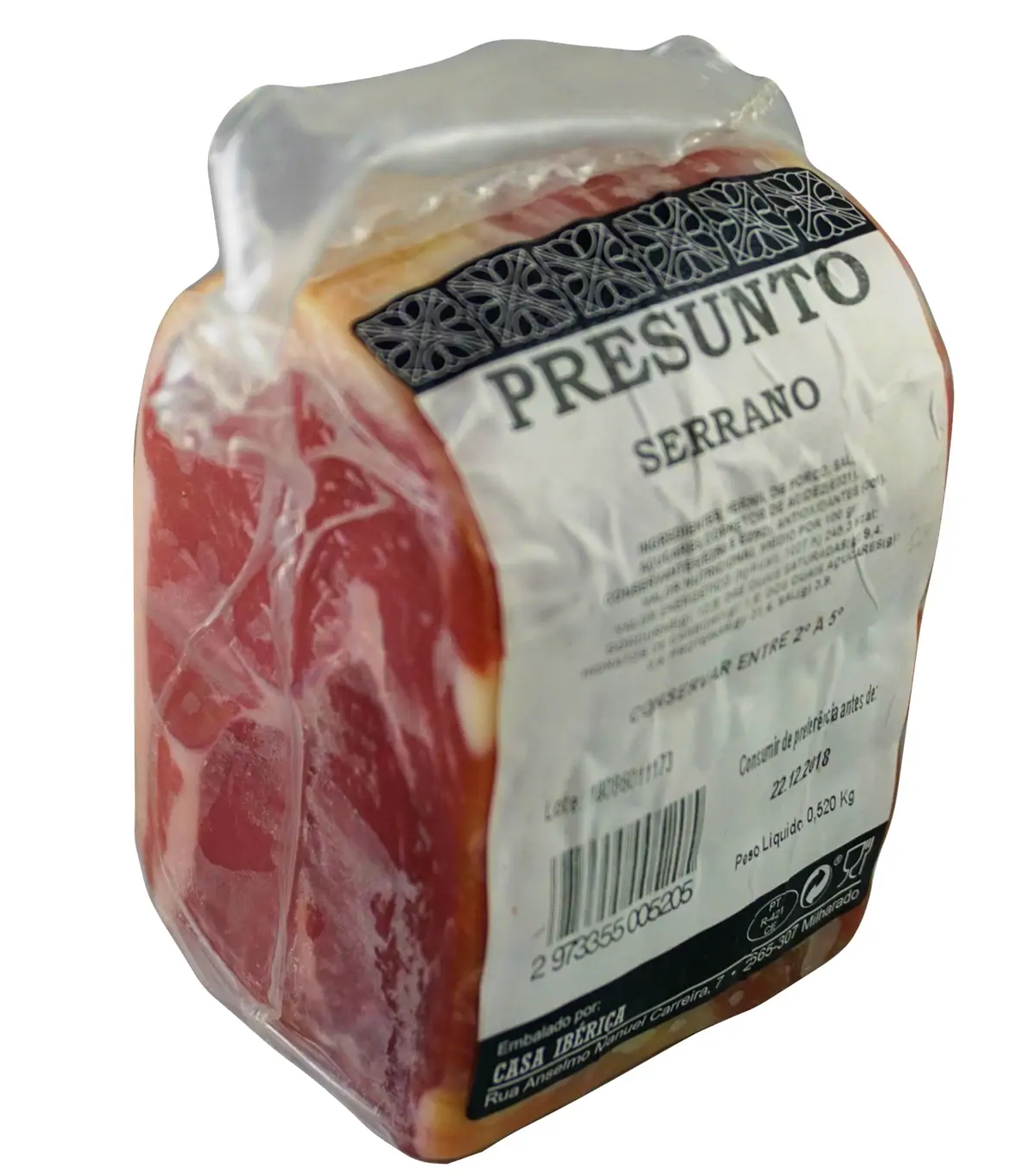 SERRANO SMOKED HAM - SMALL PIECE (UNIT)
