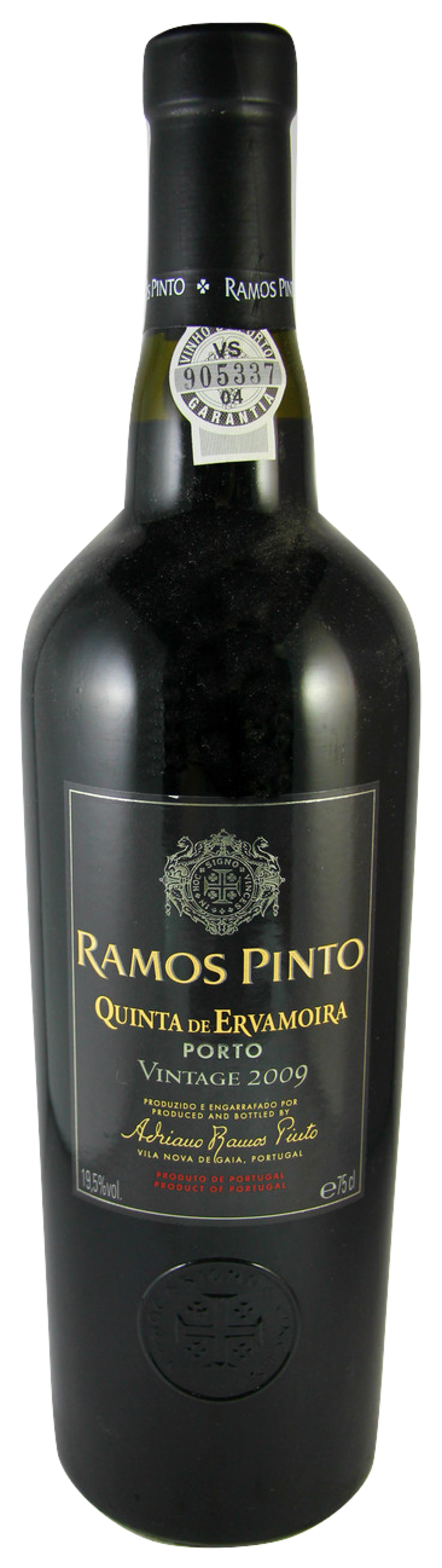 RAMOS PINTO QUINTA DE ERVAMOIRA VINTAGE 2009