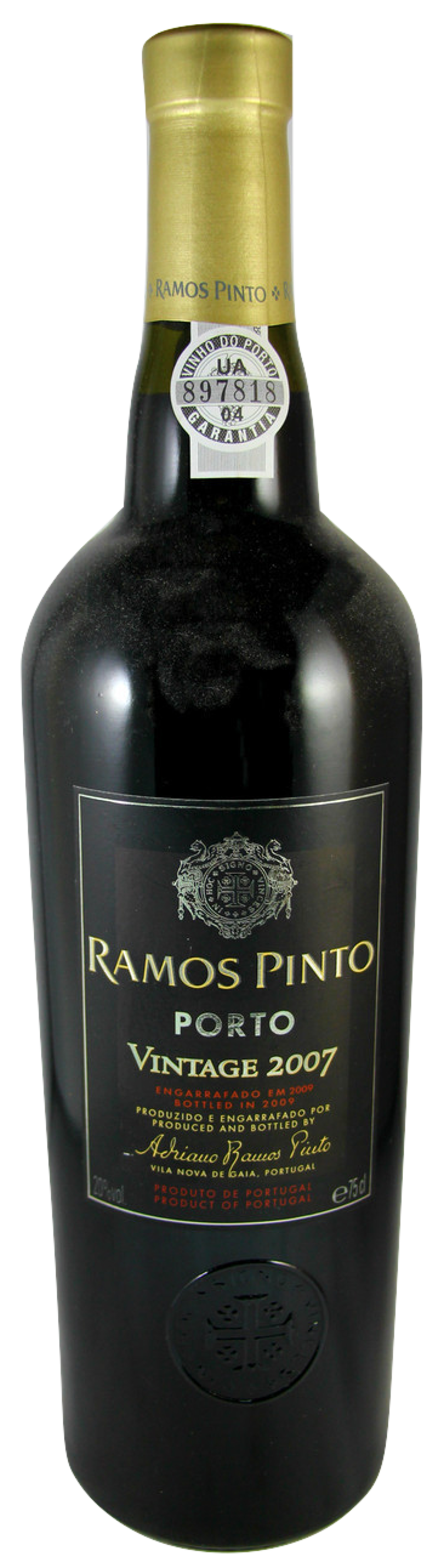 RAMOS PINTO QUINTA DE ERVAMOIRA VINTAGE 2007 