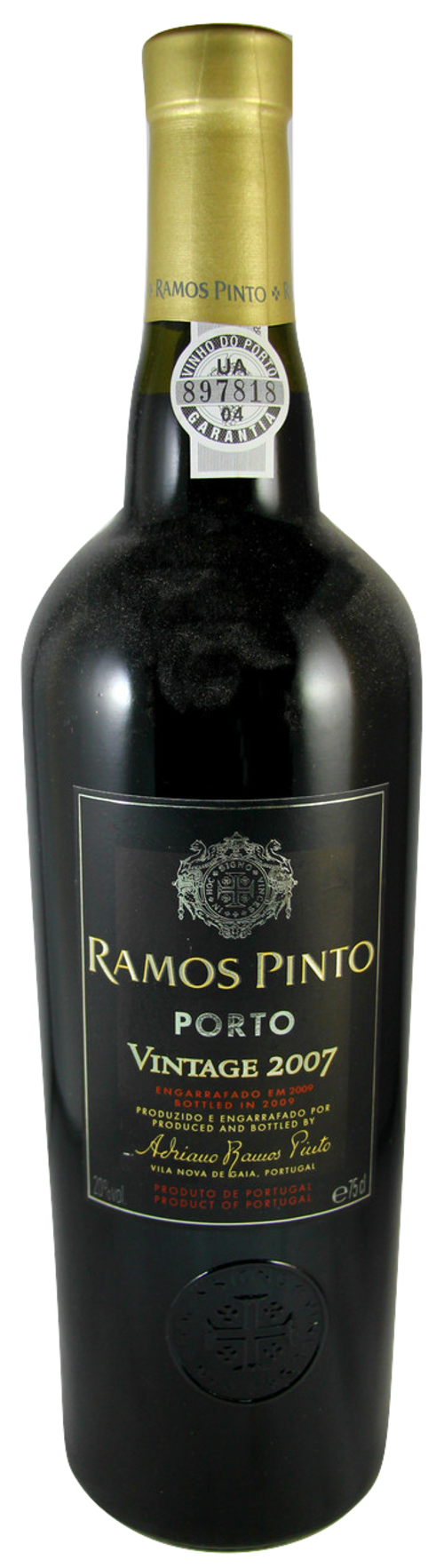 RAMOS PINTO QUINTA DE ERVAMOIRA VINTAGE 2007 