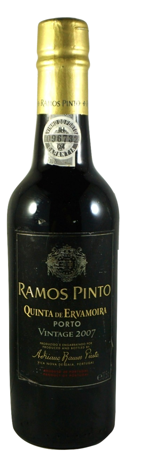 RAMOS PINTO QUINTA DE ERVAMOIRA VINTAGE 2007 (375 ML)