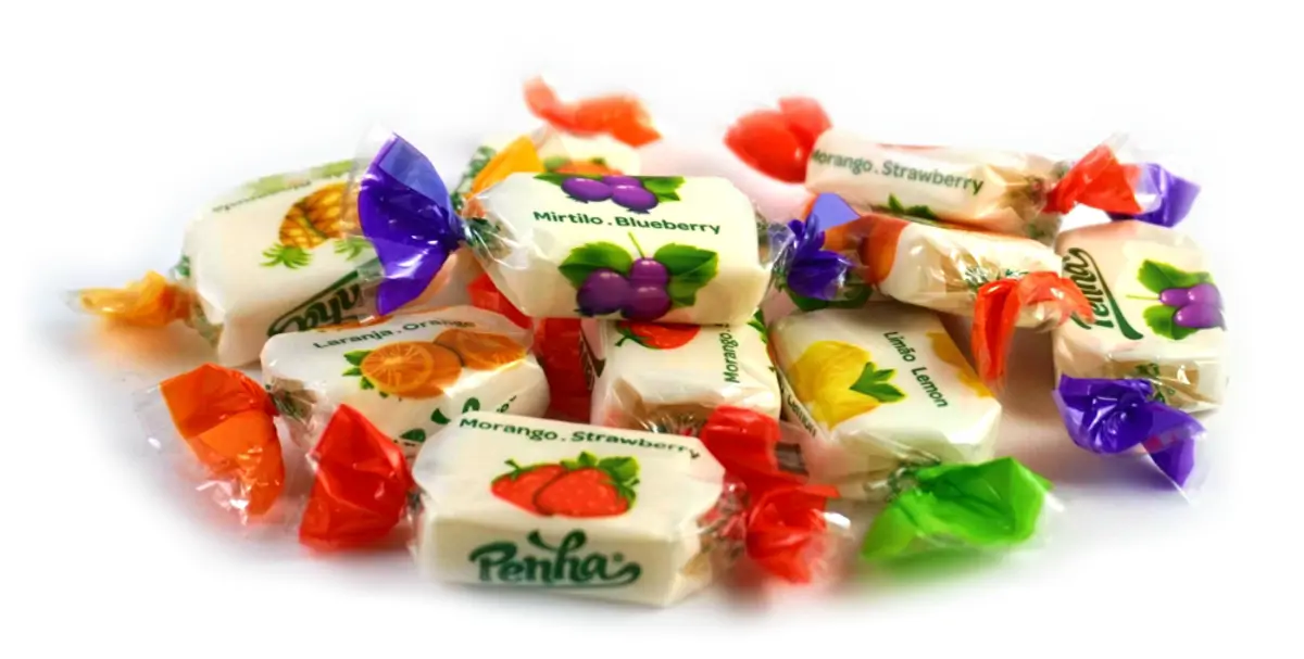 CARAMELOS DE FRUTA PENHA
