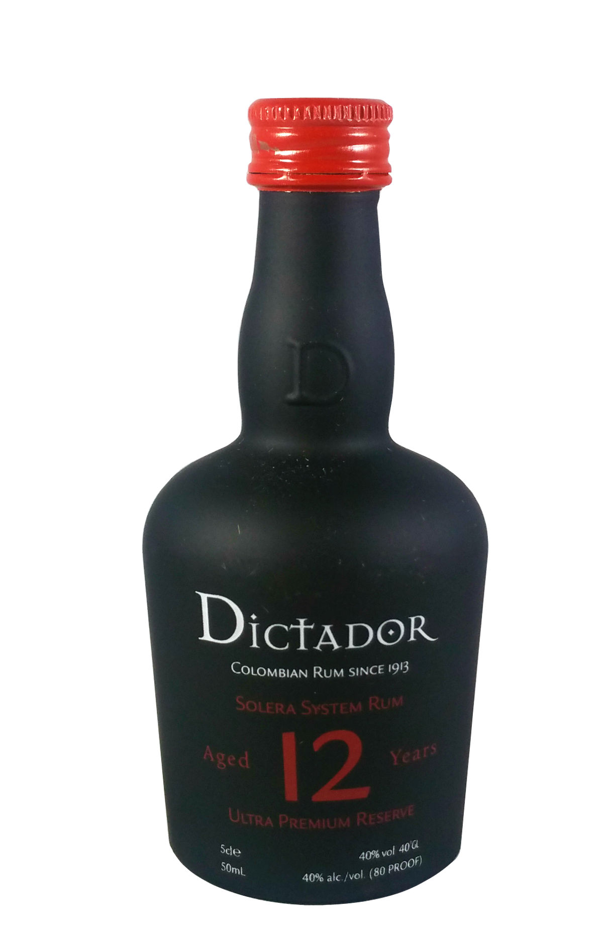 DICTADOR 12 ANOS RUM MINI