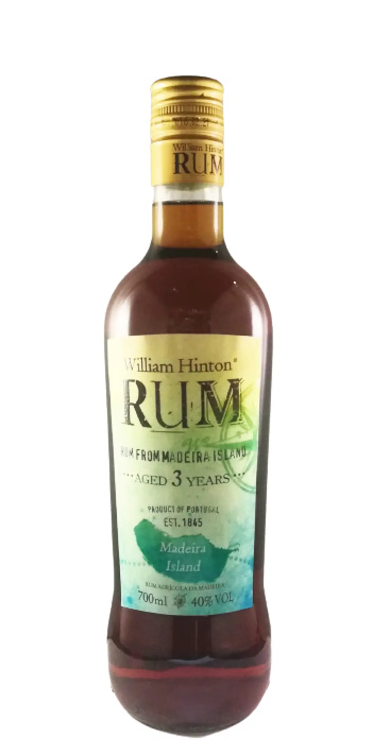WILLIAM HINTON RUM 3 YEARS (MADEIRA)