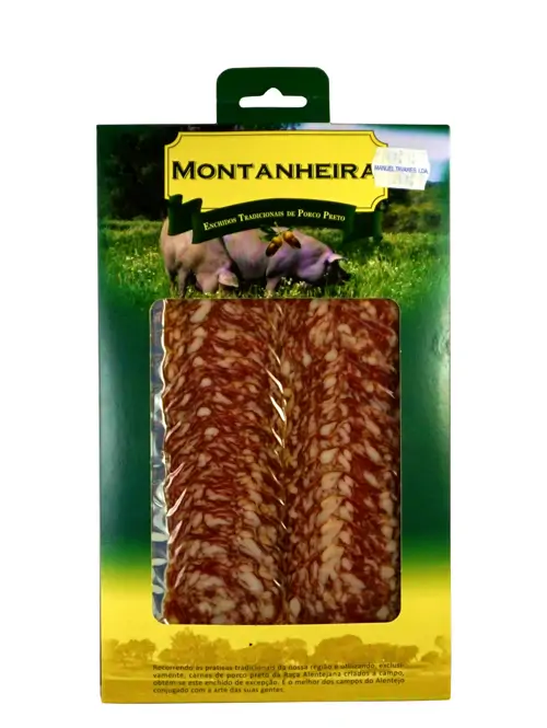 SALSICHÃO DE PORCO PRETO FATIADO MONTANHEIRA (UNIDADE)