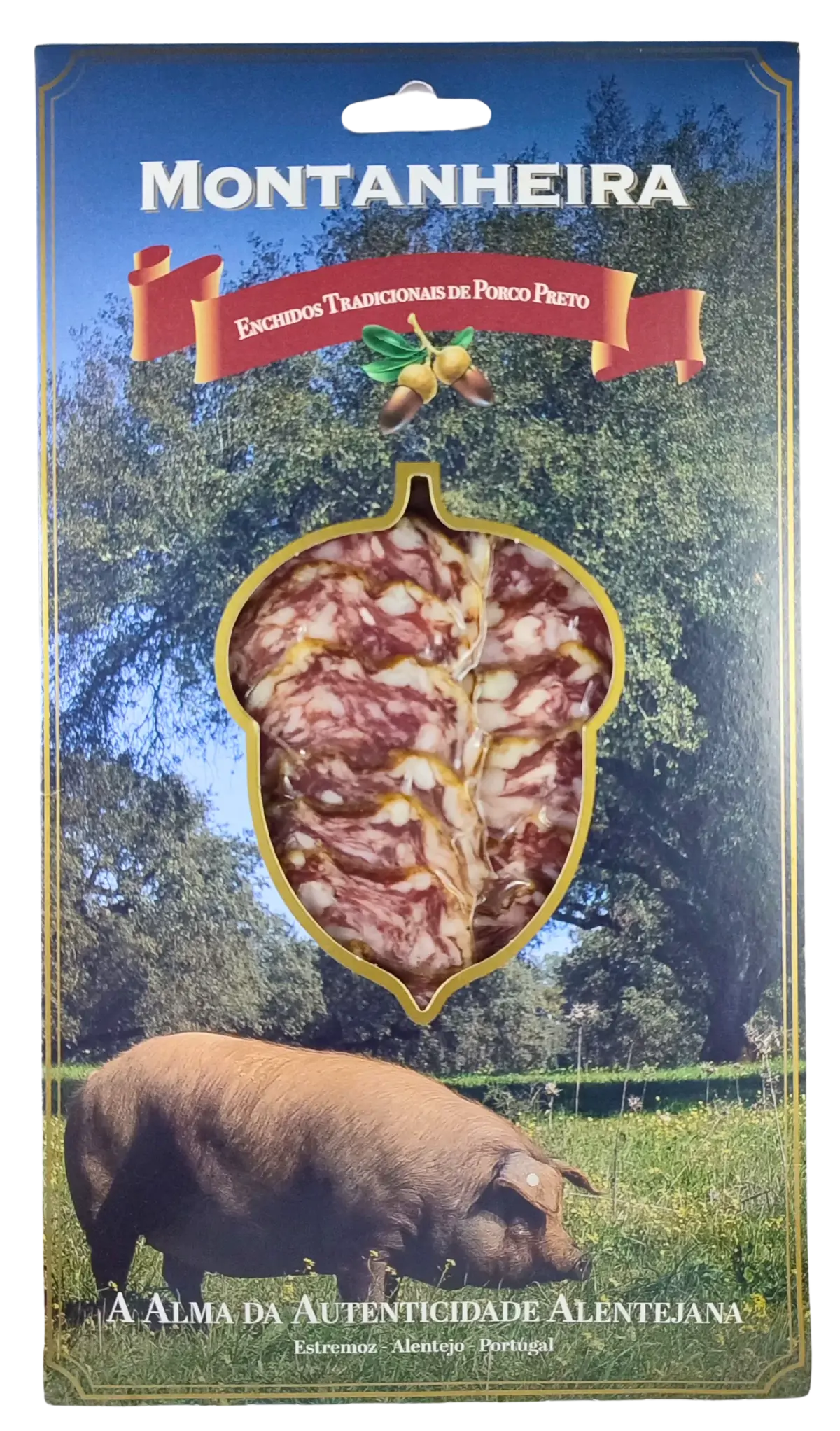 SLICED BLACK PIG SAUSAGE BY MONTANHEIRA (UNIT)